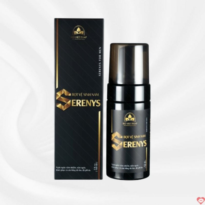 Bọt Vệ Sinh Nam Serenys 100ml Sạch Sẽ Khô Thoáng Dễ Chịu
 