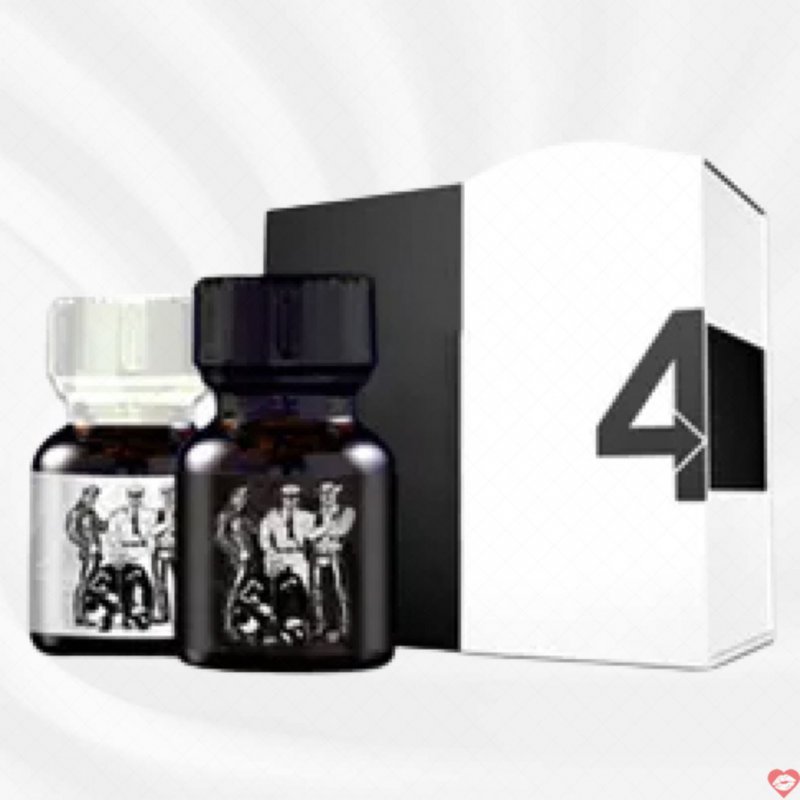 Popper TitanMen 4P Black White Hương Mạnh Mẽ Kích Thích 