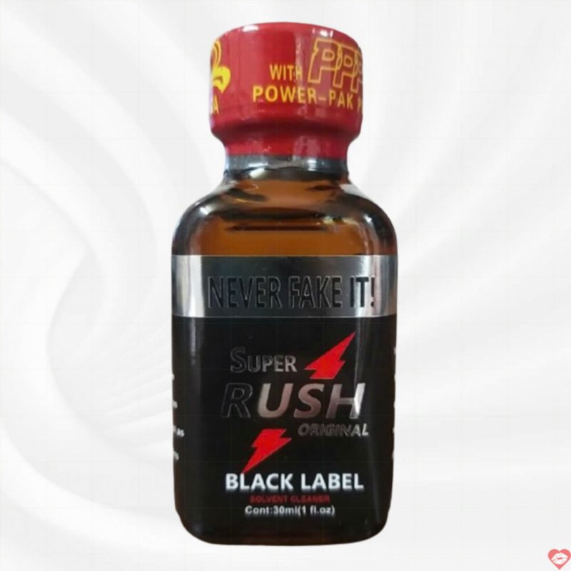 Popper Super Rush Black Label 30ml giải phóng năng lượng mạnh mẽ 
