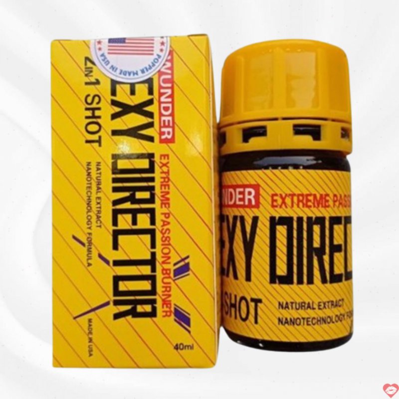 Popper Sexy Director 40ml Chính Hãng Mùi Hương Tự Nhiên Tăng Cường Thư Giãn
 