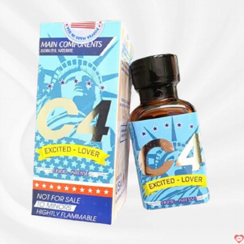 Popper C4 USA Excited Lover 30ml Tăng Hưng Phấn Không Cồn