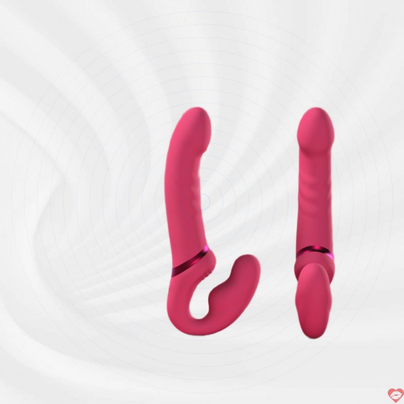 Dương Vật Giả 2 Đầu Siêu Rung Điều Khiển App Toàn Cầu 