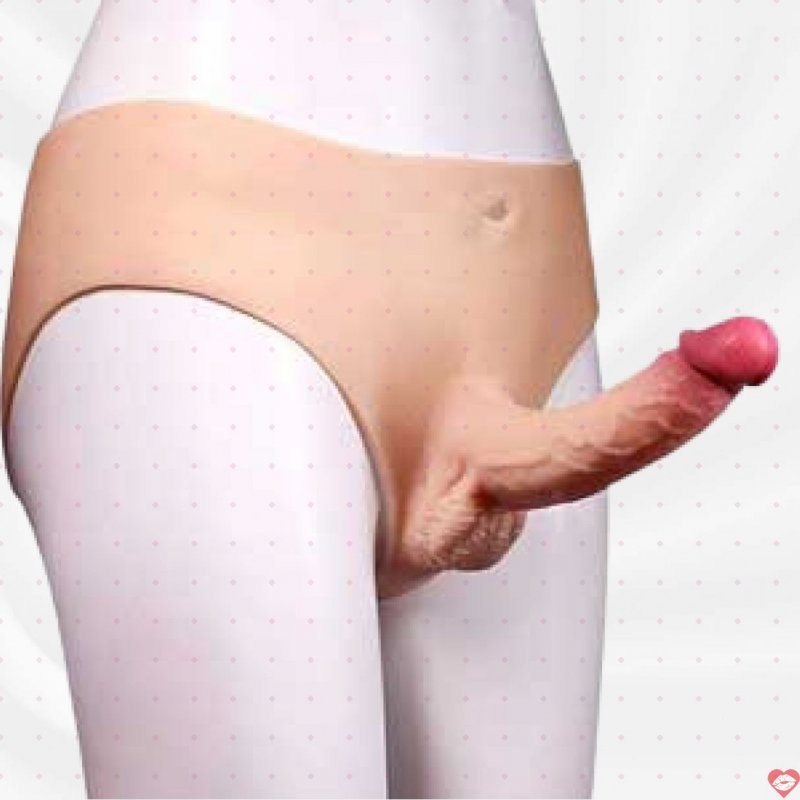 DV65Y dương vật giả liền quần cao cấp kích thích cho nam nữ 