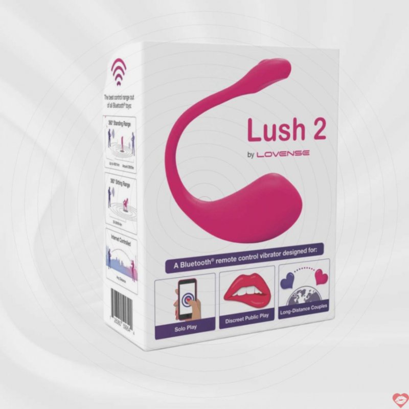 Trứng Rung Siêu Cao Cấp Lovense Lush 2 - Điều Khiển Từ Xa Qua Điện Thoại Ở Bất Kì Đâu