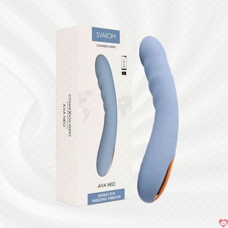Svakom Ava Neo Dương Vật Giả Cao Cấp Rung Thụt Kích Thích Điểm G – Điều Khiển Qua Điện Thoại