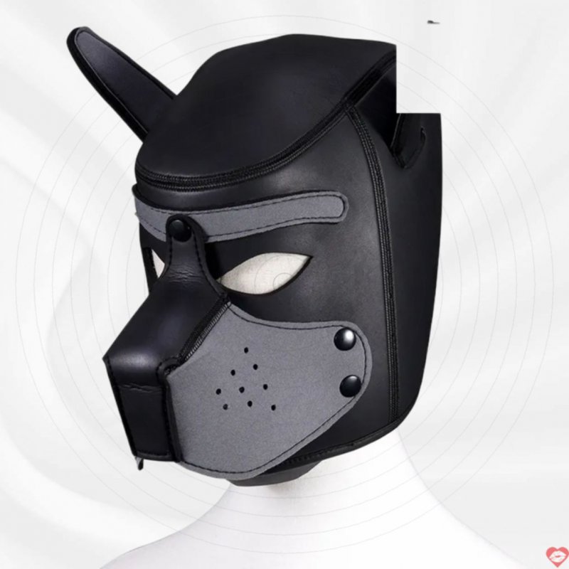 Hood Đầu Chó BDSM Khóa Chặt Kích Thích Tận Hưởng Quyến Rũ 