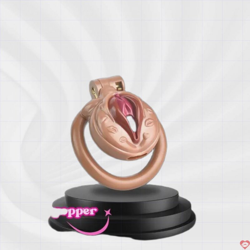 Khóa dương vật mini tạo hình âm đạo tinh xảo kích thích 