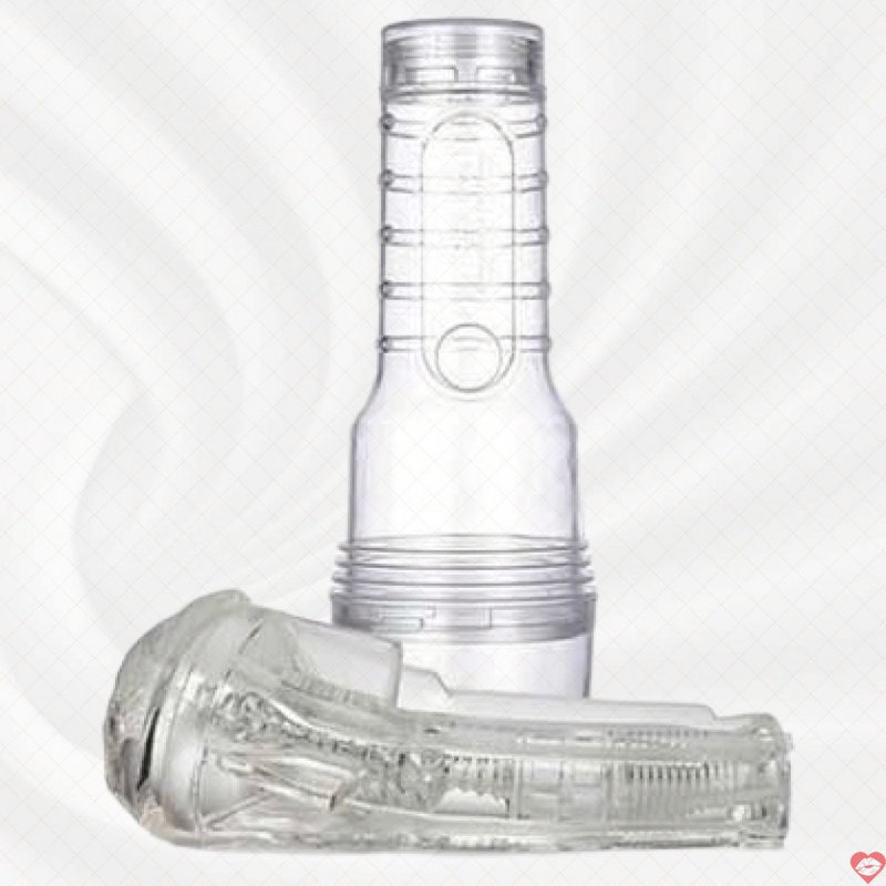 DC17Y Âm đạo giả silicon trong suốt Ice Fleshlight mê hoặc cảm xúc 