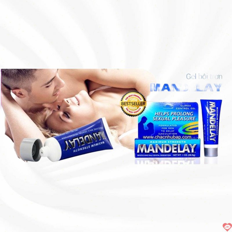 Gel bôi trơn Mandelay 2in1 Kéo Dài Thời Gian - Tăng Khoái Cảm 