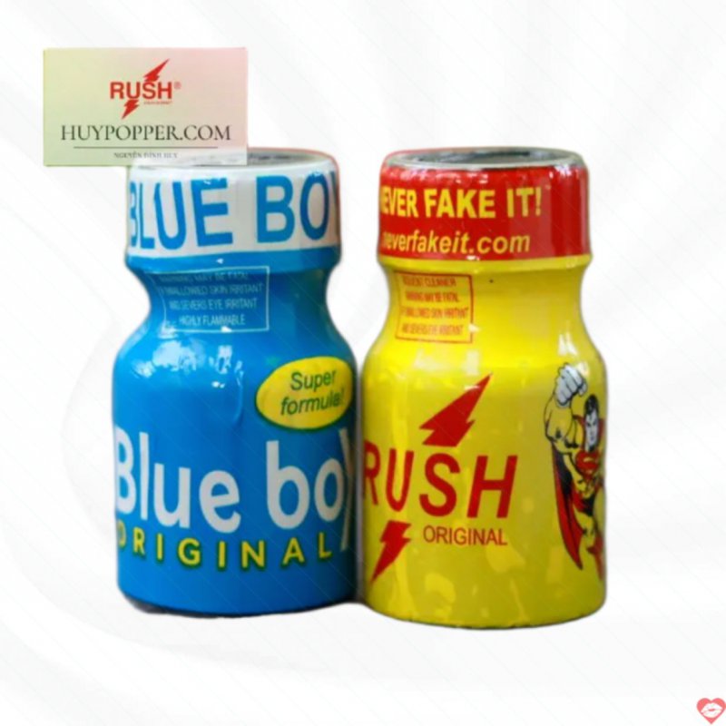 Combo 2 chai Popper Rush Blue Boy 10ml USA