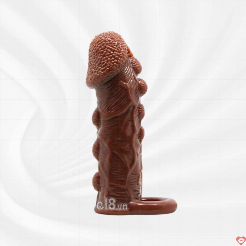 Bao Đôn Nâu Brave Man Quai Đeo Đầu Gà Chọi Chất Lượng 