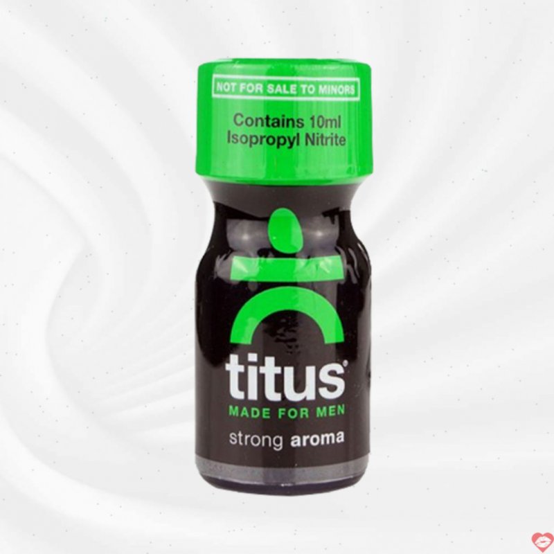 Chai hít kích dục Titus Green 10ml Aromas tăng khoái cảm 