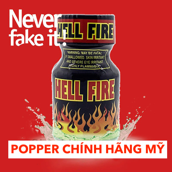 Chai hít kích dục Hell fire 10ml chính hãng Mỹ USA PWD Chai hít kích dục Hell fire 10ml chính hãng Mỹ USA PWD
