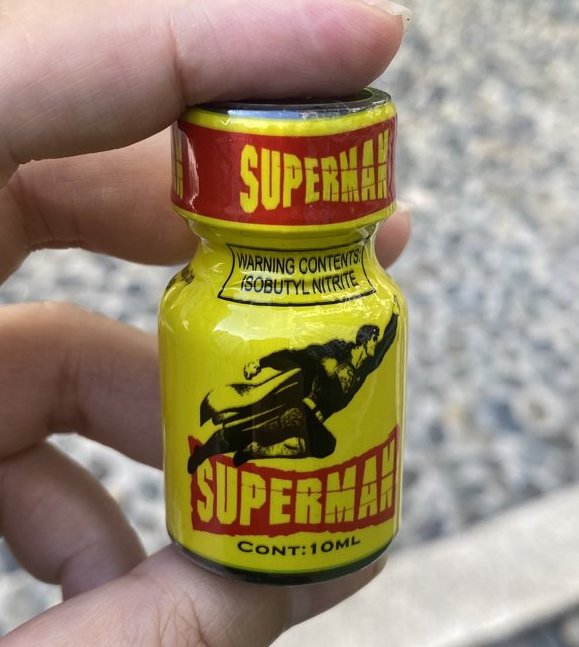 Chai hít kích dục Superman 10ml chính hãng Mỹ USA PWD Chai hít kích dục Superman 10ml chính hãng Mỹ USA PWD