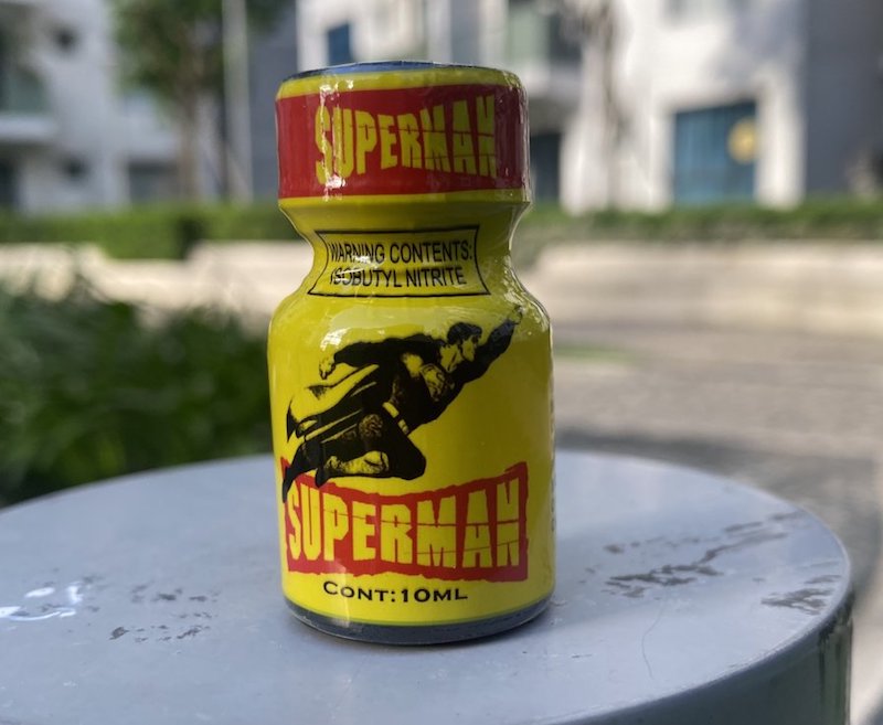 Chai hít kích dục Superman 10ml chính hãng Mỹ USA PWD Chai hít kích dục Superman 10ml chính hãng Mỹ USA PWD