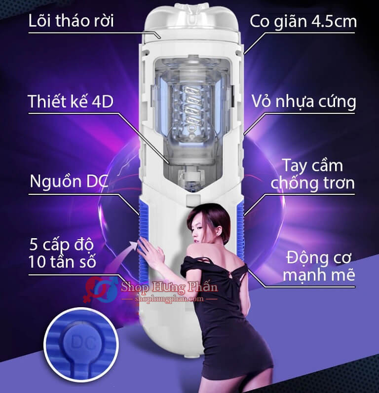 Máy bú mút Zini tự động đa năng nam thủ dâm, giá tốt