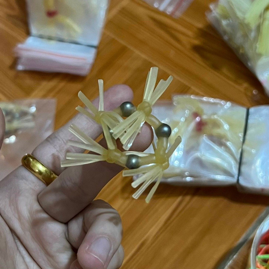 Vòng silicon râu rồng kích thích dương vật - Đeo là cuồng