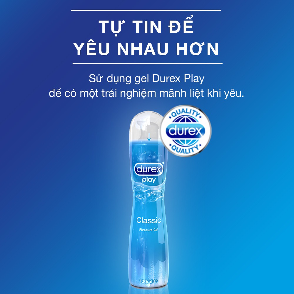 Gel bôi trơn Durex Play Classic 50ml tăng khoái cảm tốt nhất