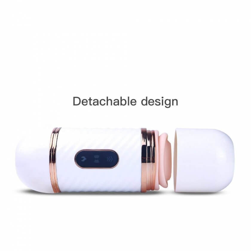 Dương vật giả Cyclone Fire rung Thụt Hít tường Sạc USB tiện lợi