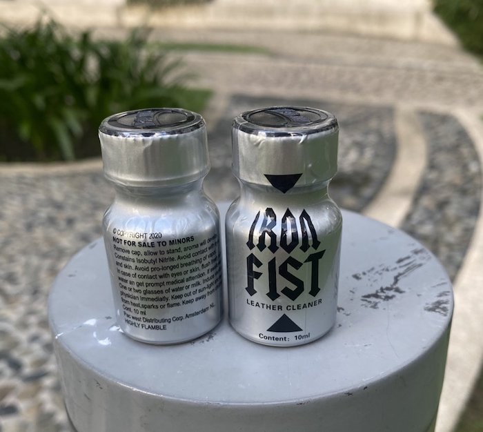 Chai hít kích dục Iron Fist Silver 10ml USA chính hãng PWD
