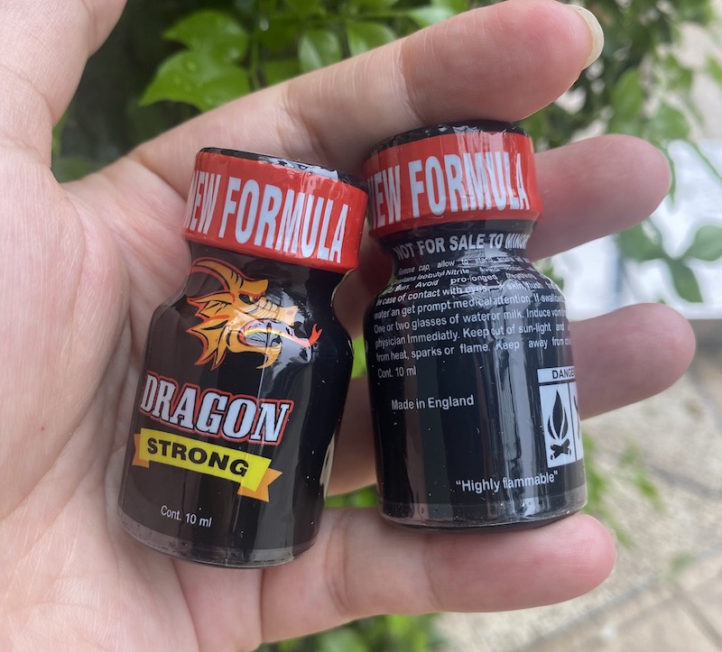 Dragon Strong New Formula 10ml chính hãng Mỹ chai hít kích dục đỉnh cao