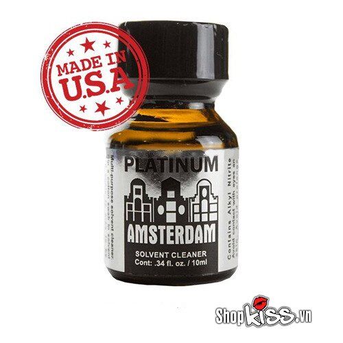 Amsterdam Platinum Poppers 10ml Mỹ xịn chính hãng cho Top Bot