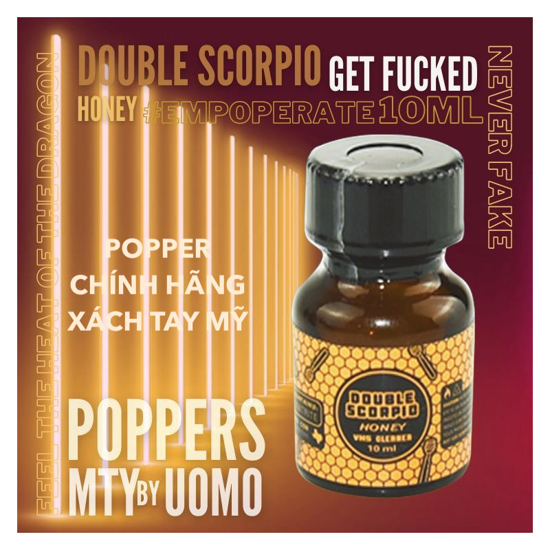 Double Scorpio Honey Gold 10ml chính hãng Mỹ kích thích mạnh mẽ Double Scorpio Honey Gold 10ml chính hãng Mỹ kích thích mạnh mẽ