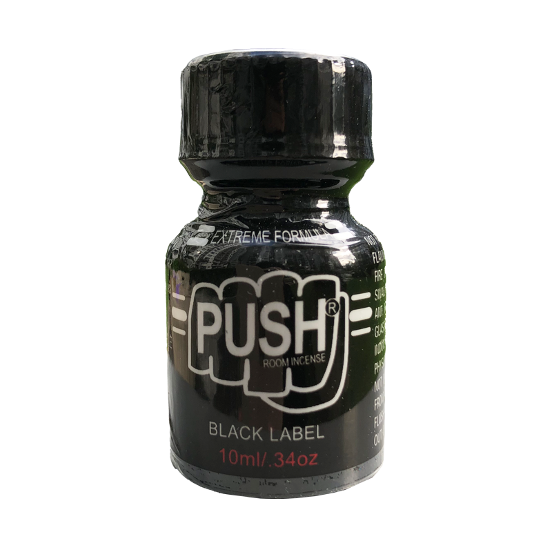Chai hít kích dục Push Black Label 10ml chính hãng Mỹ USA dành cho Top Bot