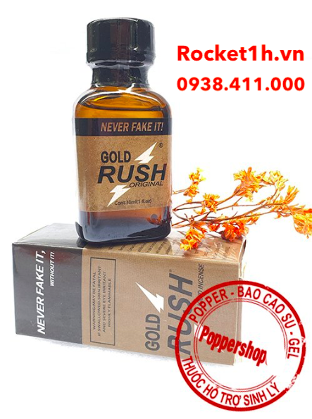 Chai hít Gold Rush 30ml kích thích mạnh mẽ kích dục hưng phấn Chai hít Gold Rush 30ml kích thích mạnh mẽ kích dục hưng phấn