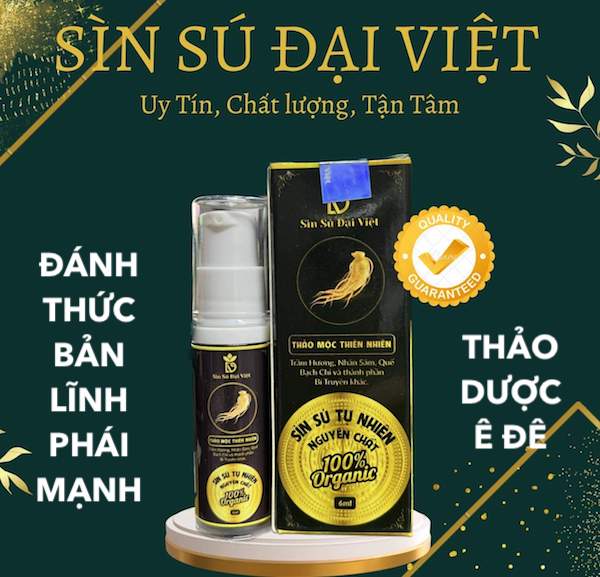 Sìn sú Đại Việt 6ml xịt thảo dược chuẩn nguyên chất tăng cường sức khỏe Sìn sú Đại Việt 6ml xịt thảo dược chuẩn nguyên chất tăng cường sức khỏe