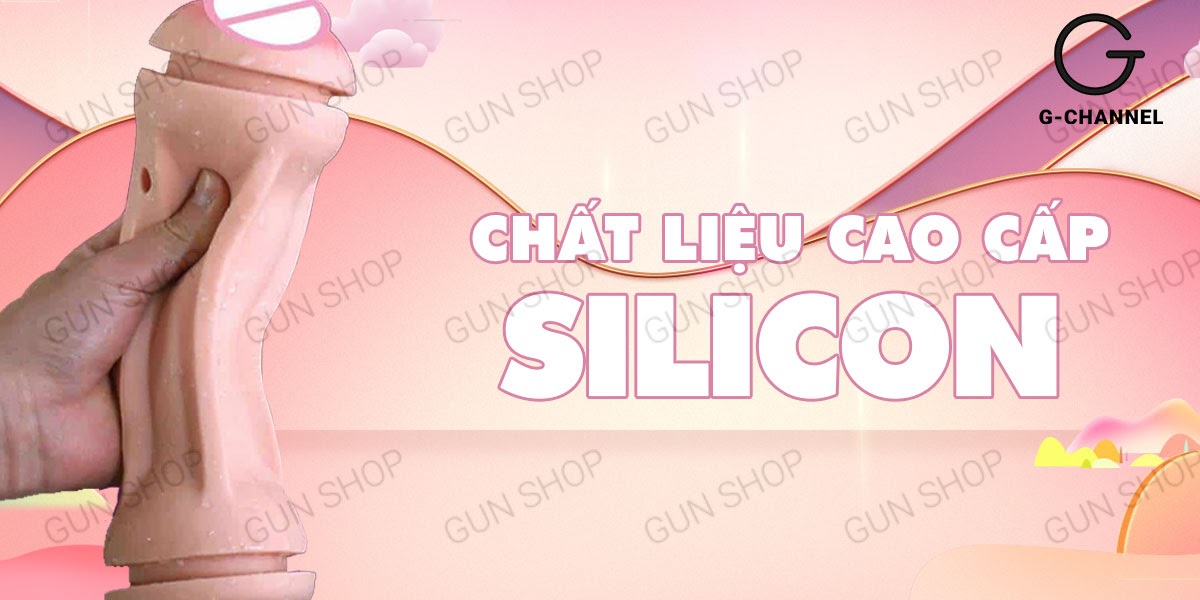 Âm đạo giả 2 đầu sạc điện đa năng siêu thực cảm giác thật Âm đạo giả 2 đầu sạc điện đa năng siêu thực cảm giác thật