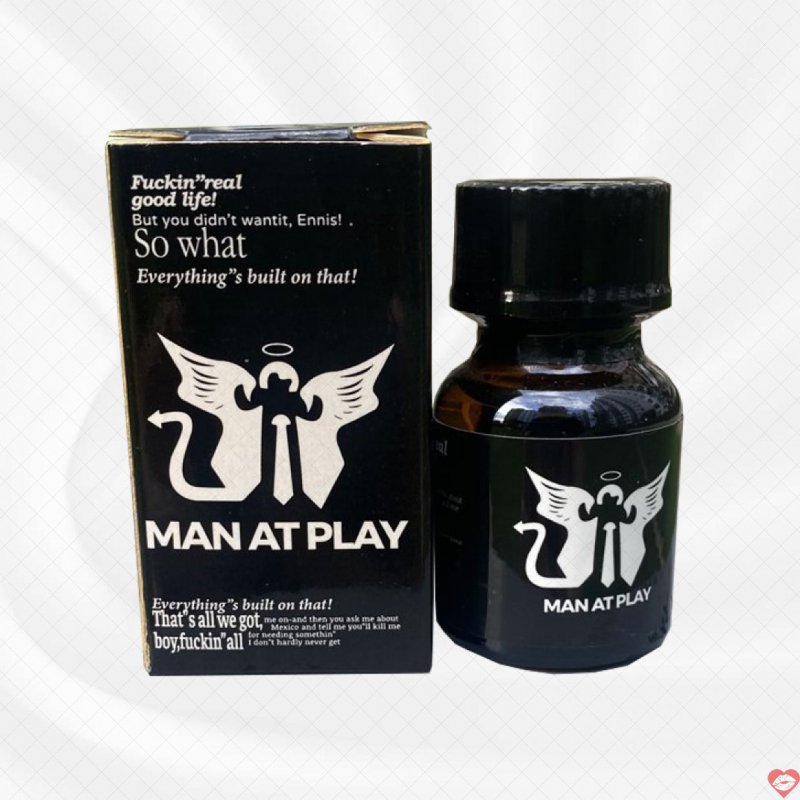 Thuốc hít Man At Play đen 10ml chính hãng mạnh lâu
 