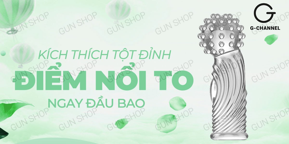 Bao Cao Su Ngón Tay Aichao G-Spot 3 Gai Nổi Lớn Kích Thích Bao Cao Su Ngón Tay Aichao G-Spot 3 Gai Nổi Lớn Kích Thích