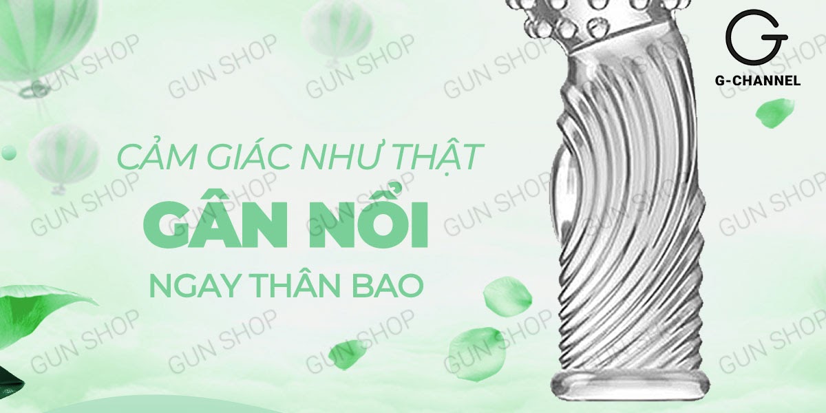 Bao Cao Su Ngón Tay Aichao G-Spot 3 Gai Nổi Lớn Kích Thích Bao Cao Su Ngón Tay Aichao G-Spot 3 Gai Nổi Lớn Kích Thích