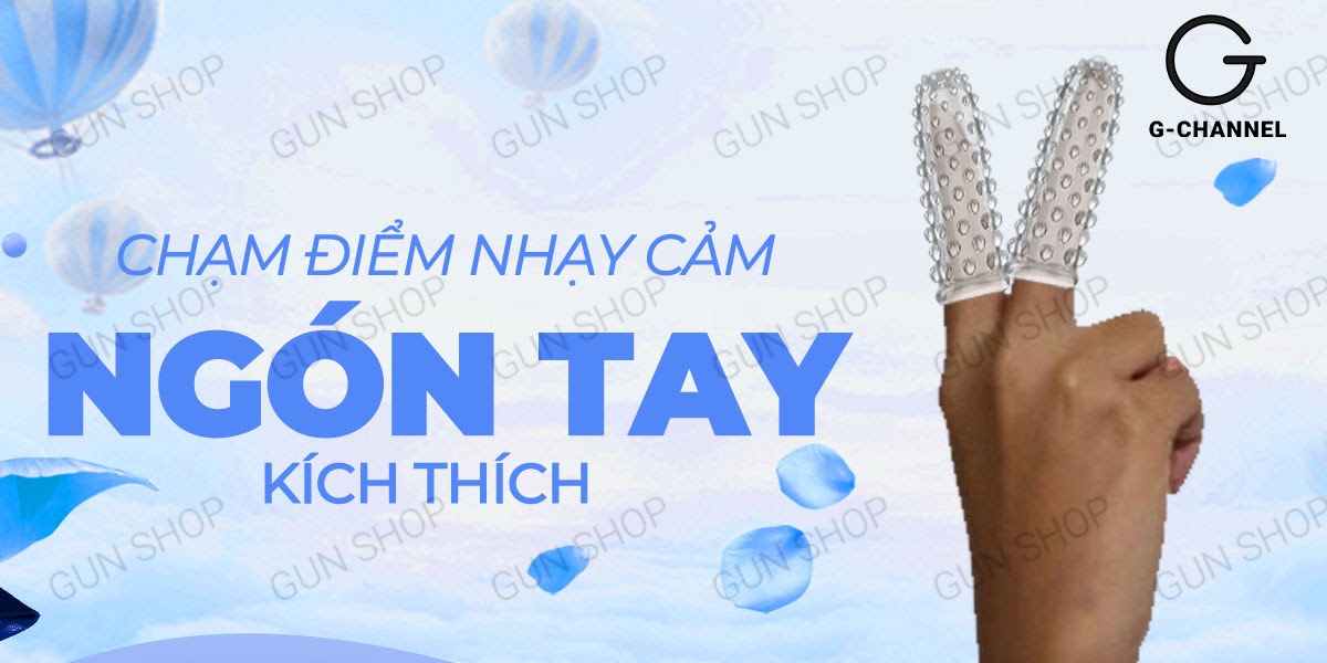 Bao cao su gai nổi Aichao 2 ngón tay dài - Hộp 2 cái siêu mượt Bao cao su gai nổi Aichao 2 ngón tay dài - Hộp 2 cái siêu mượt