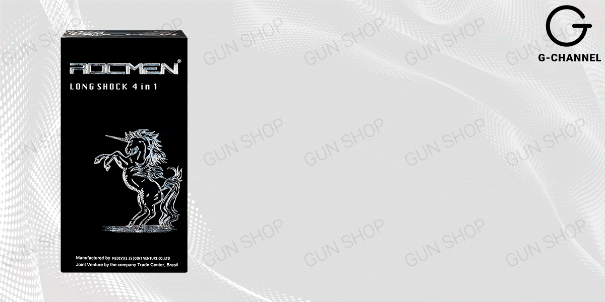 Bao cao su Rocmen Long Shock Hộp 12 cái Kéo dài cuộc yêu
Bao cao su Rocmen Long Shock Hộp 12 cái Kéo dài cuộc yêu