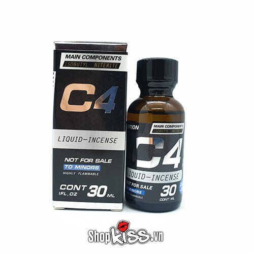 Chai hít C4 Long Lasting 30ml cao cấp kích thích mạnh mẽ
