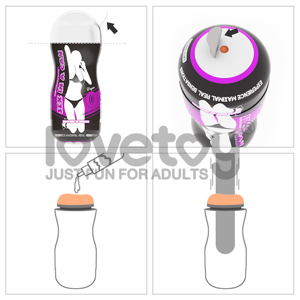 Cốc thủ dâm Lovetoy Vagina giá tốt cầm tay kích thích mạnh