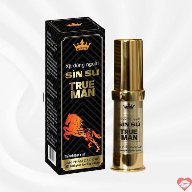 Sìn sú True Man 5ml chính hãng giá tốt tăng cường sinh lý
 