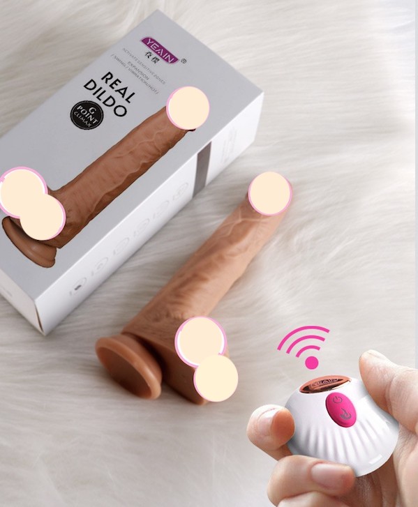 Dương vật giả rung thụt gắn tường YEAIN G Point siêu thực điều khiển từ xa