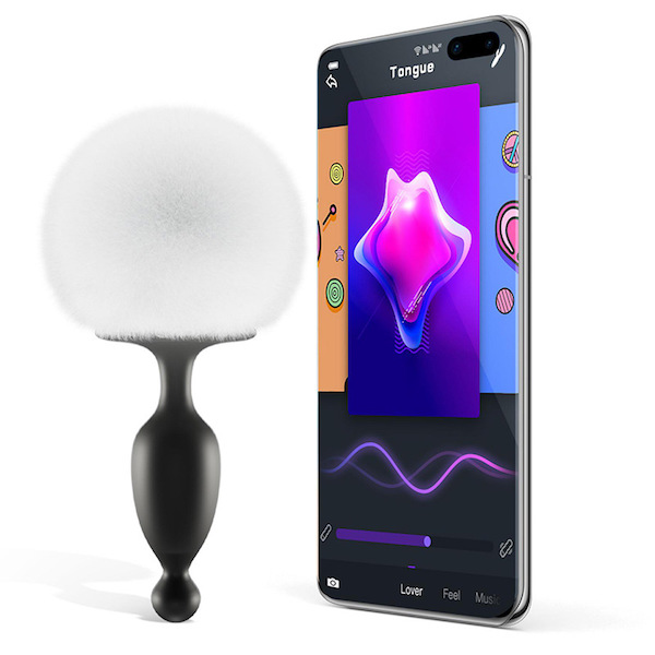 Trứng rung đuôi thỏ điều khiển app Magic Motion cho gay kích thích Trứng rung đuôi thỏ điều khiển app Magic Motion cho gay kích thích