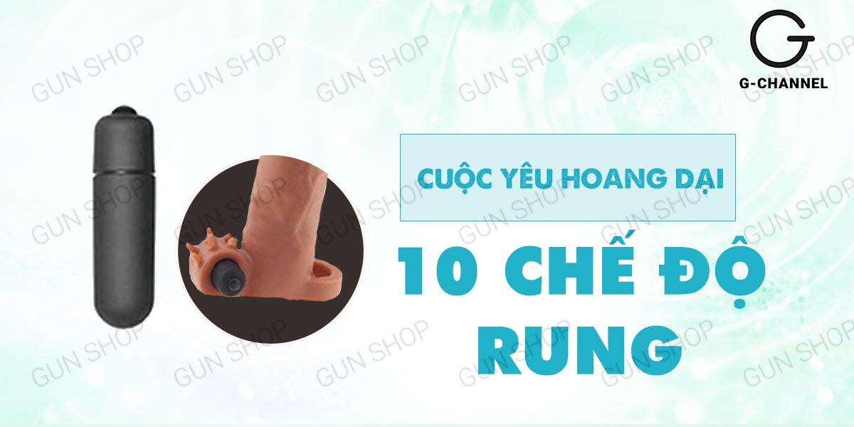 Bao cao su đôn dên Lovetoy rung mạnh tăng kích thước kích thích Bao cao su đôn dên Lovetoy rung mạnh tăng kích thước kích thích