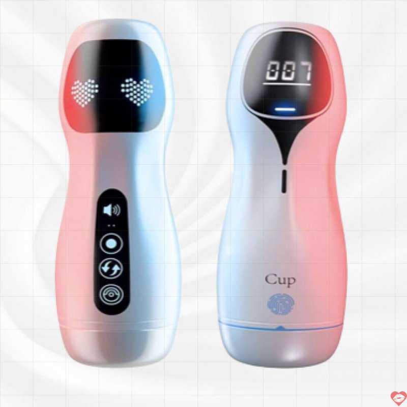 Cốc Âm Đạo Giả Long Love Rung Rên Màn Hình Cảm Biến Theo Nhịp