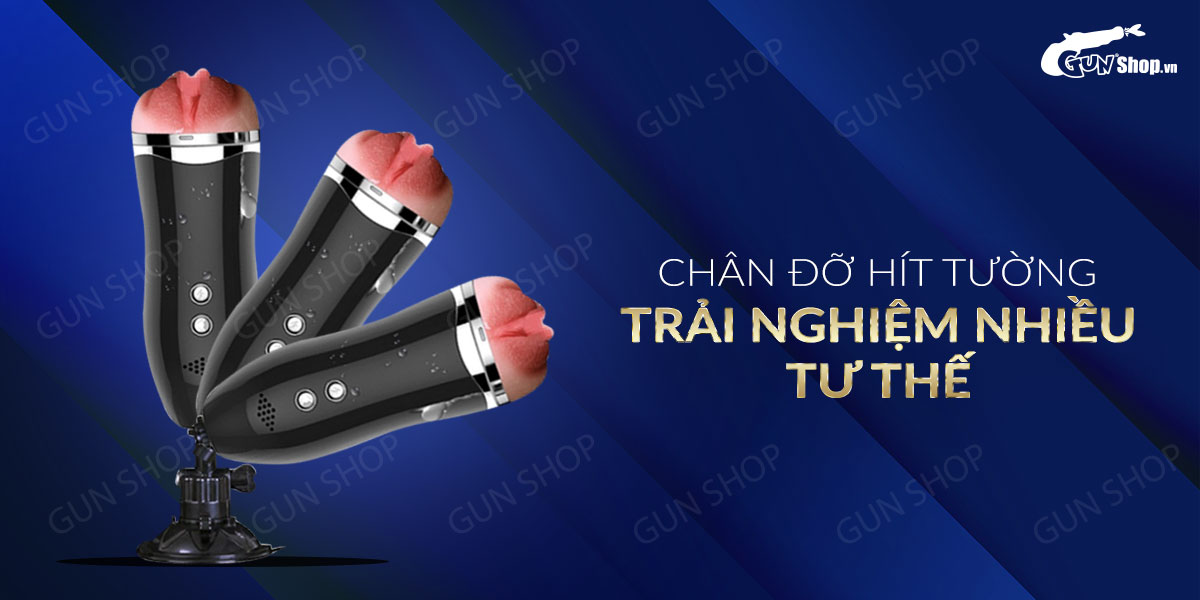 Nhập sỉ Âm đạo giả dính tường có rung và rên dùng sạc - Jiuai Wallmount hàng mới về Nhập sỉ Âm đạo giả dính tường có rung và rên dùng sạc - Jiuai Wallmount hàng mới về