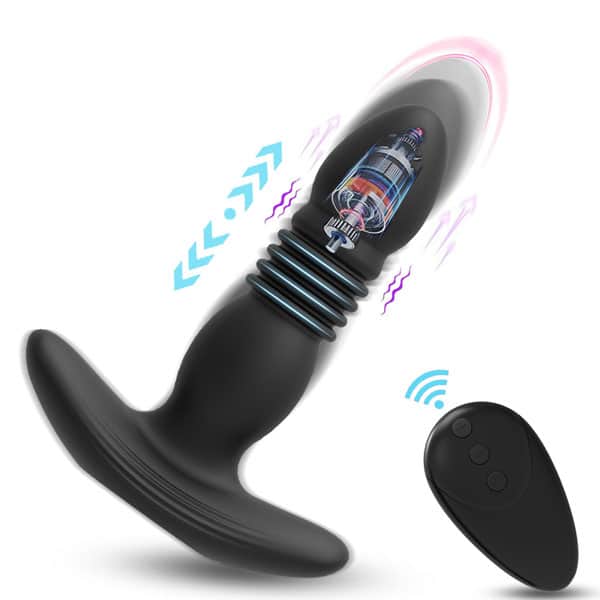 Máy Rung Hậu Môn 10 Chế Độ Tự Động Điều Khiển Từ Xa