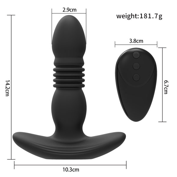 Máy Rung Hậu Môn 10 Chế Độ Tự Động Điều Khiển Từ Xa