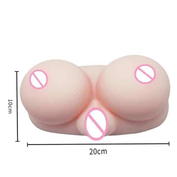 Kho sỉ Âm Đạo Giả Nguyên Khối Kèm Ngực Hậu Môn BIG BREAST Silicon Cao Cấp giá rẻ