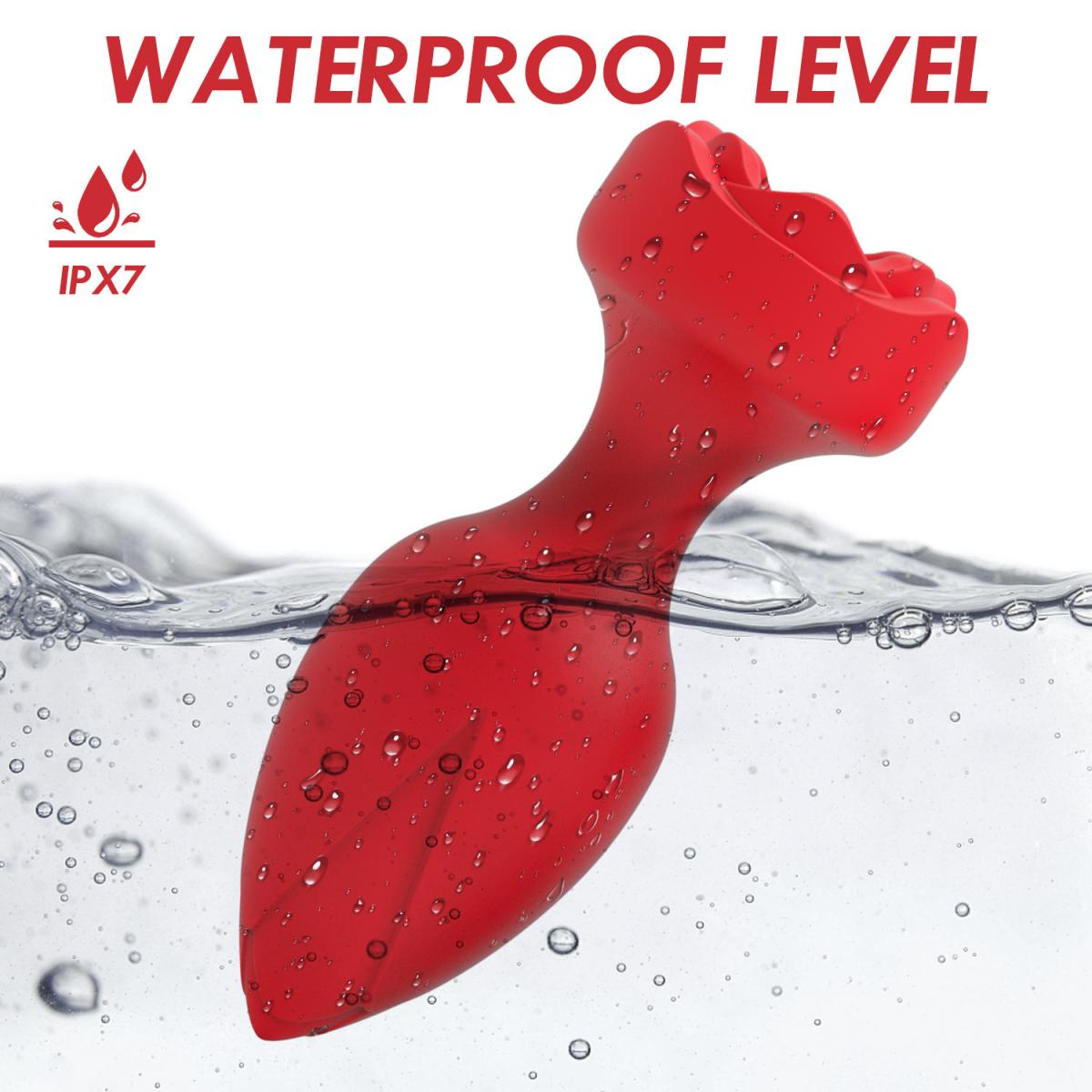 Phích Cắm Hậu Môn Hoa Hồng Rung Điều Khiển Cao Cấp Thú Vị