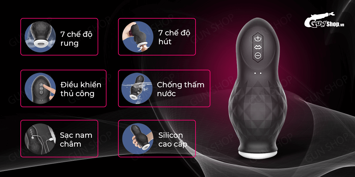 Âm đạo giả Dragon Training Cup đa năng rung bú hút kích thích Âm đạo giả Dragon Training Cup đa năng rung bú hút kích thích