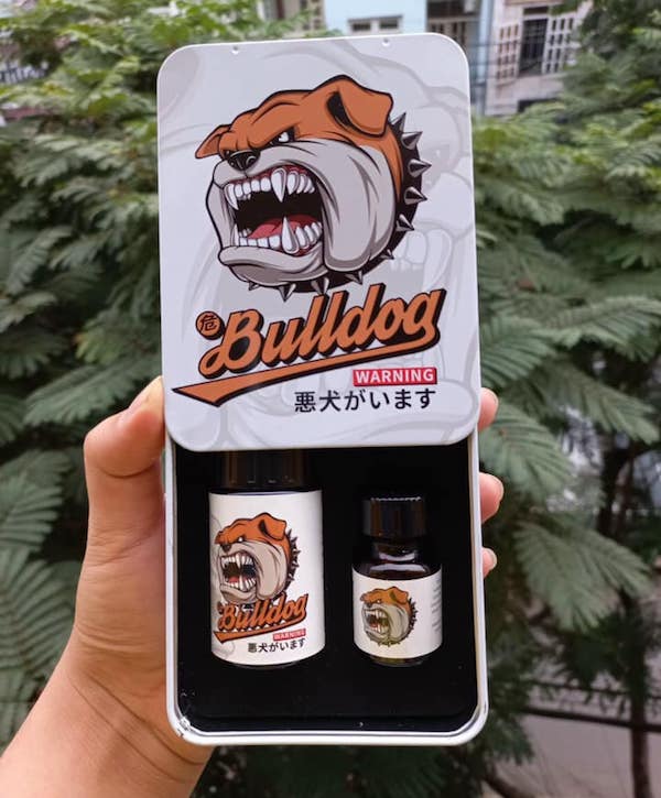 Popper Bulldog Warning 50ml - Tăng Khoái Cảm, Đỉnh Cao Đam Mê